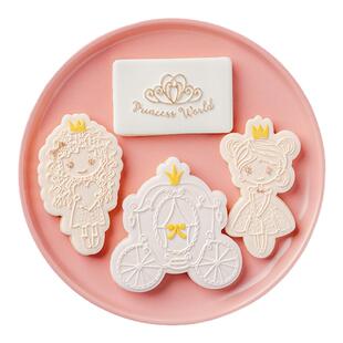 烘焙蛋糕工具翻糖立体压花模卡通独角兽公主马车城堡糖霜饼干切模