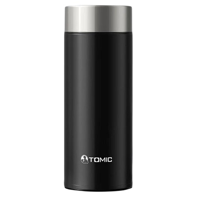 tomic纯钛保温杯男女高奢杯子便携泡茶直身杯商务办公车载水杯