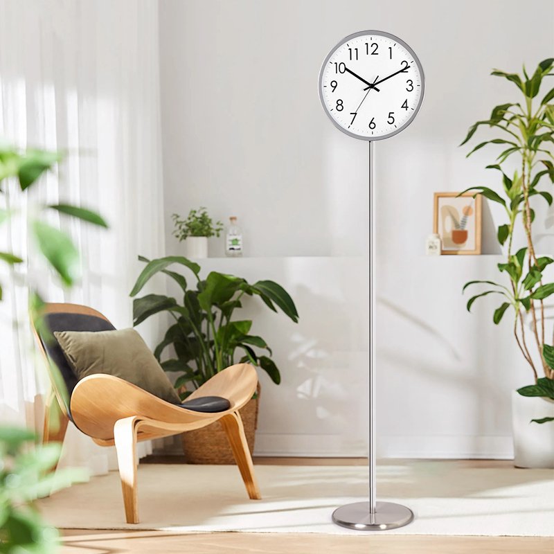 汉时现代简约装饰落地钟客厅时尚桌面摆件座钟 创意家用钟表 HG78