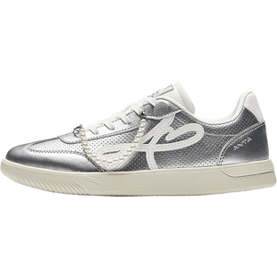 安踏曼舞板鞋女鞋2026冬季新款芭蕾鞋德训鞋T头休闲鞋薄底鞋子女