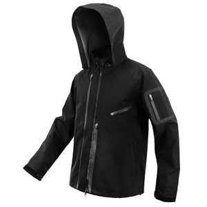 SILENSTORM户外硬壳防水压胶冲锋衣机能战术服全天候连帽夹克外套