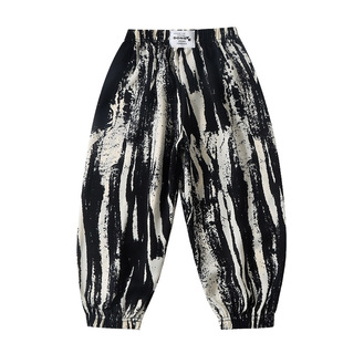 儿童防蚊裤女宝宝休闲裤薄款裤子轻薄男女童抖抖裤夏季舒适灯笼裤