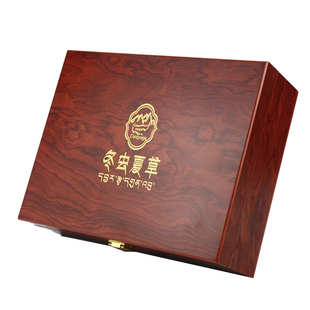 虫草礼盒包装空盒木盒高档10支20只30根50克80条装礼品盒盒子定制
