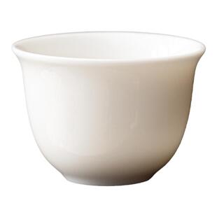 德化羊脂玉白瓷品茗杯茶具茶碗功夫茶杯喝茶小杯子陶瓷主人杯单杯