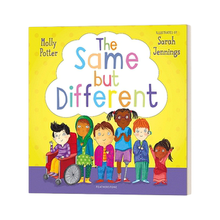 英文原版绘本 The Same but Different 和而不同 了解人的独特性与多样性 精装 英文版 进口英语原版书籍