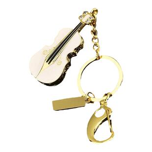 3.0高速U盘256g小提琴u盘128g吉它手机优盘学生礼品定制刻字Logo