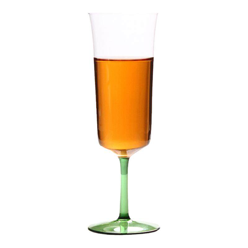 自慢堂耐热玻璃香槟高脚杯