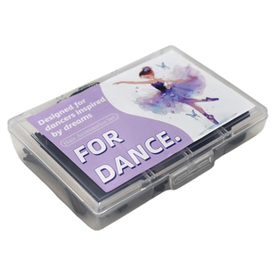 舞蹈盘发考级隐形发网儿童芭蕾发圈丸子头网兜头发夹发饰套装盒装