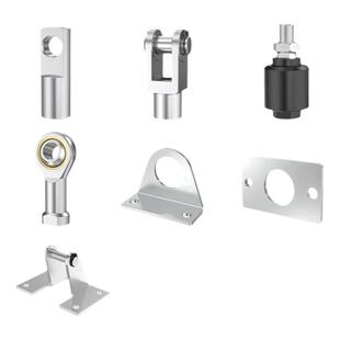 MA/MAL迷你气缸附件底座安装支架LB/SDB/Y/I/FA-16-20-25-32-40