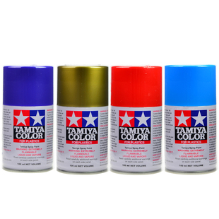 田宫喷罐TS 73-96特殊效果电镀金属色透明色模型专用自喷漆 100ml