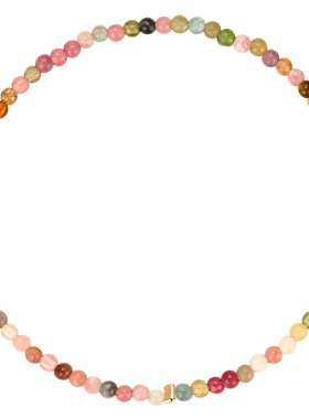 女天然碧玺亲肤舒适手链天然碧玺