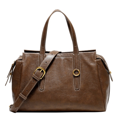 森达手提包女2025冬季新款商场同款复古潮流斜挎包SZ0011DX5