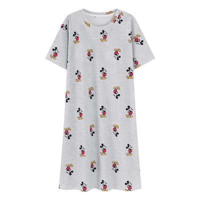 末里末带胸垫夏季大码家居服睡裙