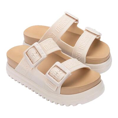 Melissa/梅丽莎【U先】COZY女日常户外沙滩度假厚底勃肯拖鞋35977