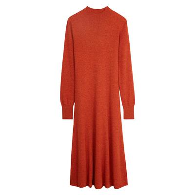 Gobi戈壁连衣裙羊绒裙休闲中长款