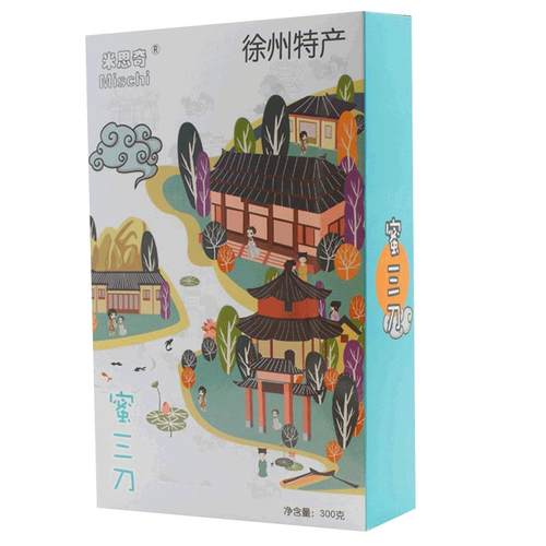 米思奇老八样糕点花生酥蜜三刀麻片酥糖传统美食零食徐州特产包邮