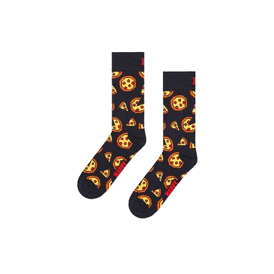 【春夏款】Happy Socks潮流百搭个性披萨厚袜子冬季百搭中筒袜