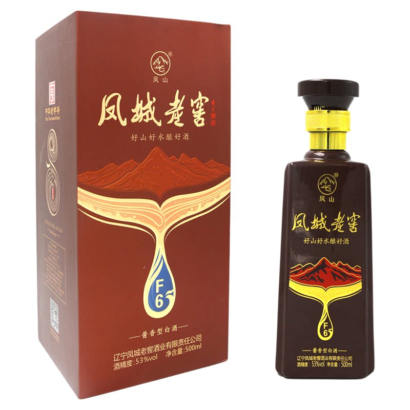 凤城老窖F6 53度国标优级酱香酒 中华老字号 169年匠心传承