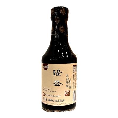 隆盛酱园果韵零添加酿造特级头抽