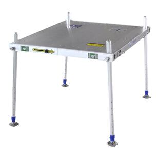 HM华美钓台新款升级加粗加长超稳定便携式超轻折叠铝镁合金大钓台