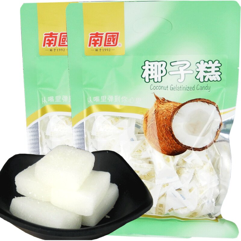 南国食品500g喜糖休闲椰子糕