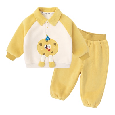 DUDUJIA男童卫衣套装秋冬装