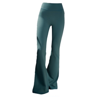 卡益瑜伽服女喇叭裤高腰提臀秋冬运动裤专业高端时尚普拉提健身裤