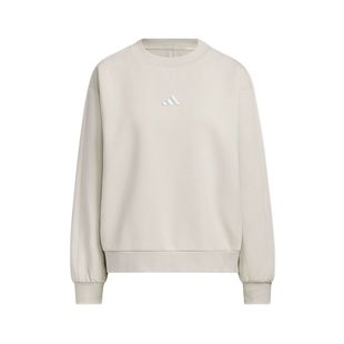 adidas阿迪达斯女子套装休闲圆领卫衣直筒长裤 KC0049 KC0051