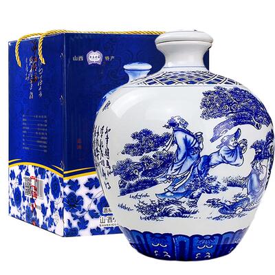 珍藏原浆酒53度清香型白酒