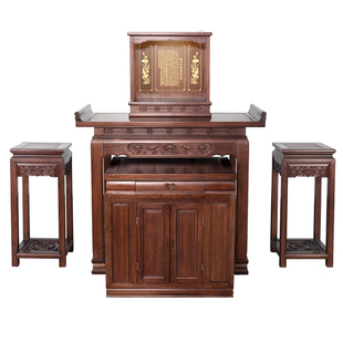 财神爷供桌香案家用供神桌新中式贡台佛台全实木佛龛现代轻奢佛桌