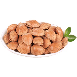 新疆特产零食坚果库车开口手剥小银杏小白杏核500g特价包邮