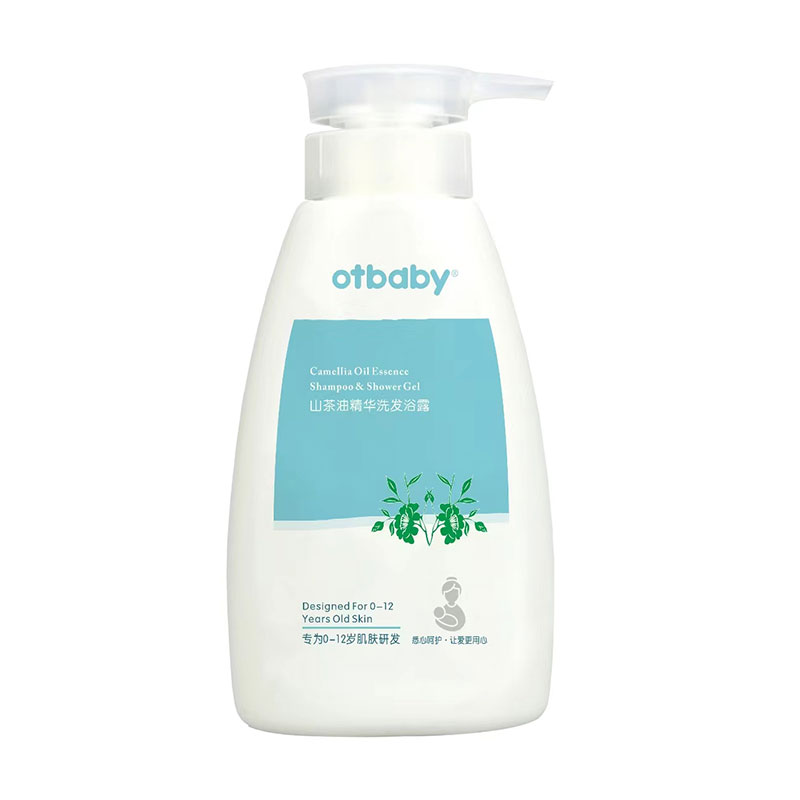 otbaby山茶油500ml洗发沐浴露