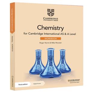 剑桥国际英语课程ALEVEL化学练习册2022年考试大纲Cambridge International AS A Level Chemistry Workbook 9781108859059