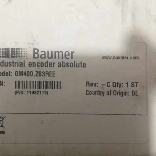 议价--Baumer堡盟绝对编码器，型号GM400.Z63REE，德