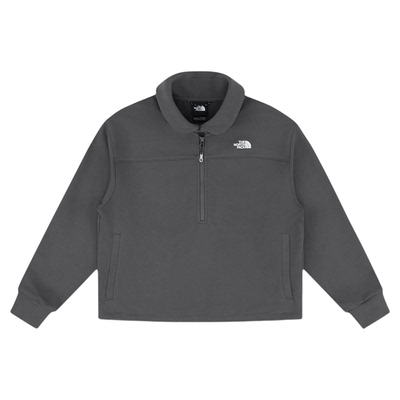 北面UE设计师款女半拉链高领卫衣