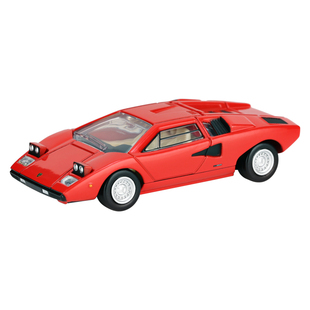 TOMY多美卡日本合金车模玩具全新黑盒旗舰33兰博基尼 康塔什 超跑