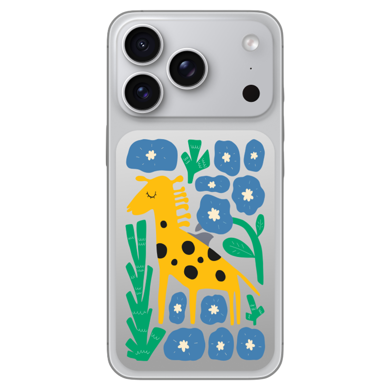 SkinAT 苹果手机痛贴适用于 iPhone 17 Pro, 17 Pro Max 卡片贴 17 Pro 背板贴纸 3