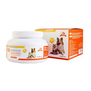 鲨鱼软骨素卵磷脂猫咪狗狗专用美毛防掉毛正品350g毛发营养维生素