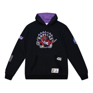 Mitchell&Ness卫衣公牛湖人猛龙美式简约复古运动连帽卫衣男MN