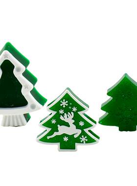 手工圣诞树素材雪花铃铛滴胶模具
