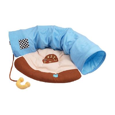 ZEZE可拆洗幼猫玩具猫窝隧道