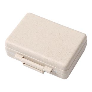 9格药盒便携分装一周七天大容量防潮密封九格药物收纳盒小药盒