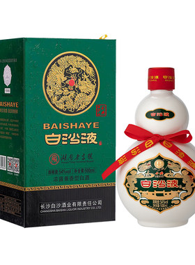 白沙液40年经典浓酱兼香型葫芦酒