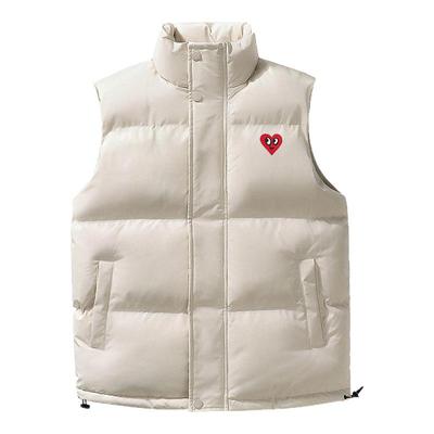 查尔斯桃心马甲棉服冬季保暖