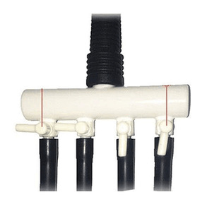 碧波家庭养生仪器配件分离器四通开关软长短管调压阀DC震动线串杯