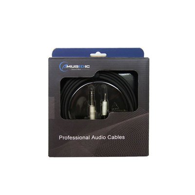 Kirlin小三芯转双大二芯音频线