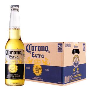 【进口】科罗娜啤酒355ml*24瓶装墨西哥Corona拉格江浙沪临期清仓