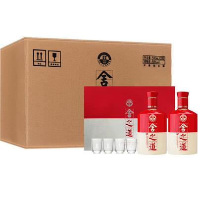 舍得箱装礼盒包装白酒500ml×6瓶