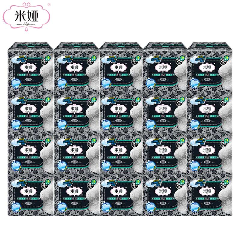 米娅卫生巾棉290日用量多夜用