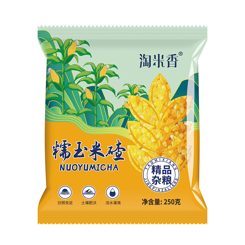 青稞糯玉米碴子东北笨苞米现磨粘玉米糁/玉米渣